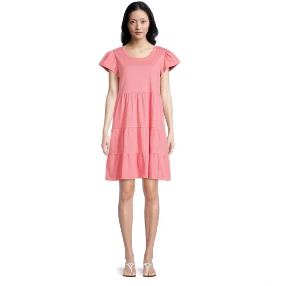 Time and Tru | Dresses | Nwt Tiered Knit Dress For Women From Time And Tru  | Poshmark